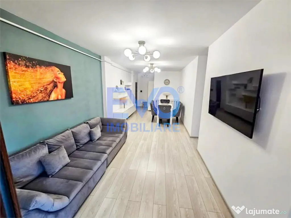 Apartament cu 3 camere, gradina, loc de parcare, zona Valea