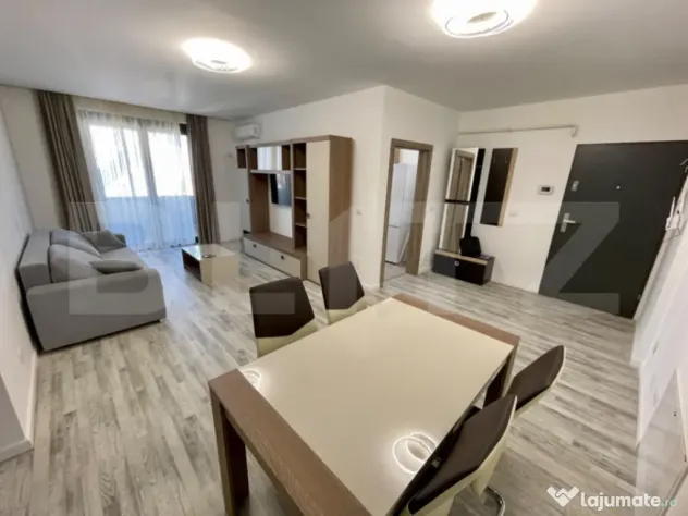 Apartament 2 camere lux 70mp, incalzire in pardoseala, parca