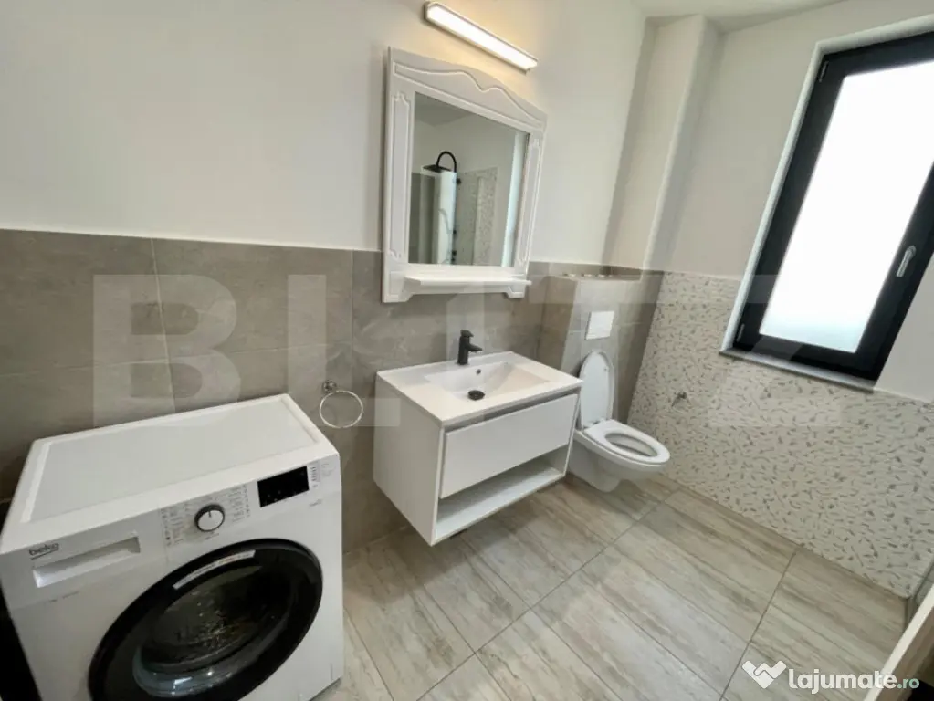 Apartament 2 camere lux 70mp, incalzire in pardoseala, parca