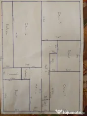Vand apartament 3 camere 65mp+balcon 4,5mp zona Manastur ,Cl 