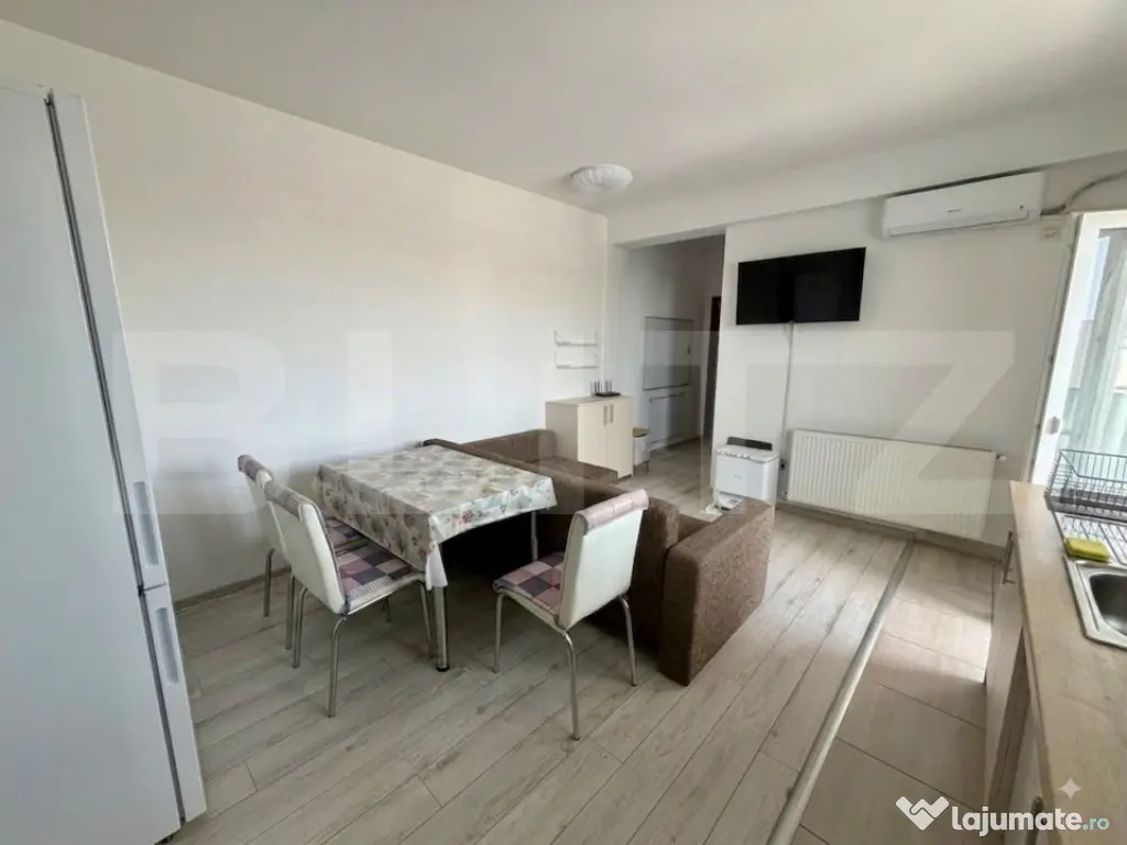 Apartament 3 camere, 56 mp, zona Tineretului - Floresti (Cluj)