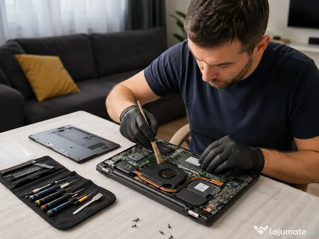Mentenanță PC și laptop la domiciliu București – curățare și optimizare