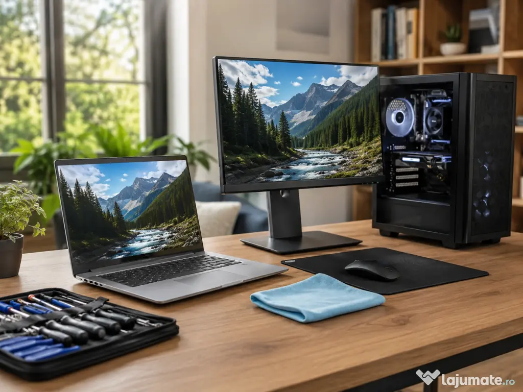 Mentenanță PC și laptop la domiciliu București – curățare și optimizare