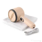 Aparat de îndepărtat scame, CREWEL, 7.8 x 19.5 x 7.2 cm, Plastic, Bej 