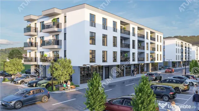 Apartament intabulat cu 3 camere finisat la cheie etaj 2 zon