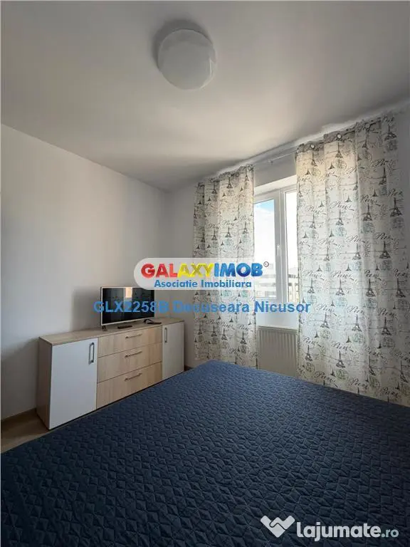 Apartament cu 2 camere Mobilat Utilat Militari Residence 74.