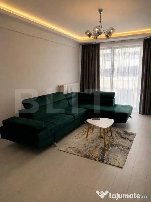 Apartament modern cu 2 camere | 75 mp utili + balcon 10 mp |