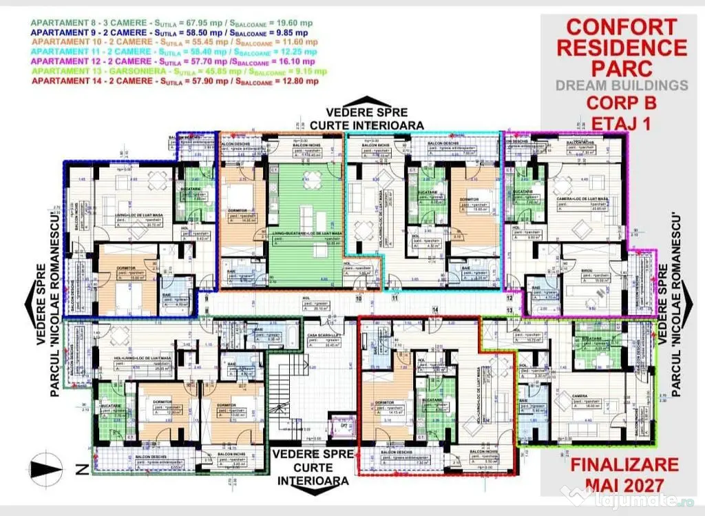 Confort Residence - Parc Romanescu