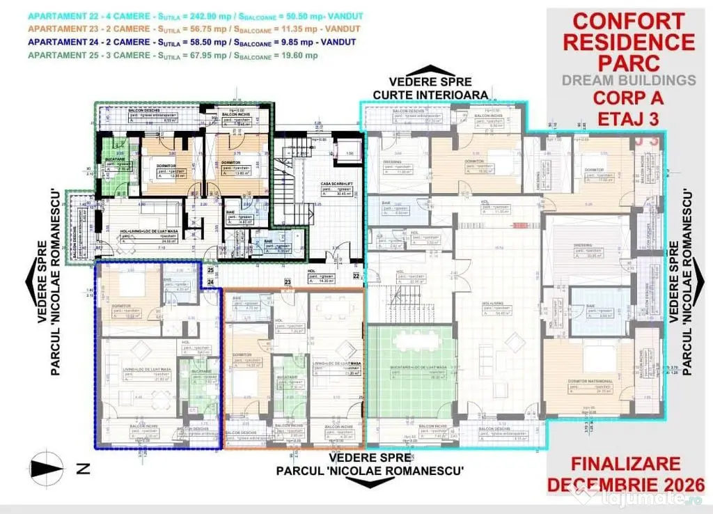 Confort Residence - Parc Romanescu