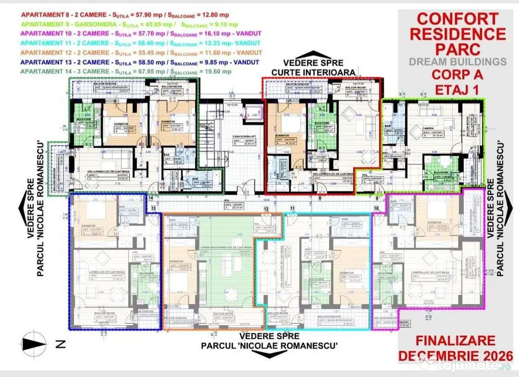 Confort Residence - Parc Romanescu
