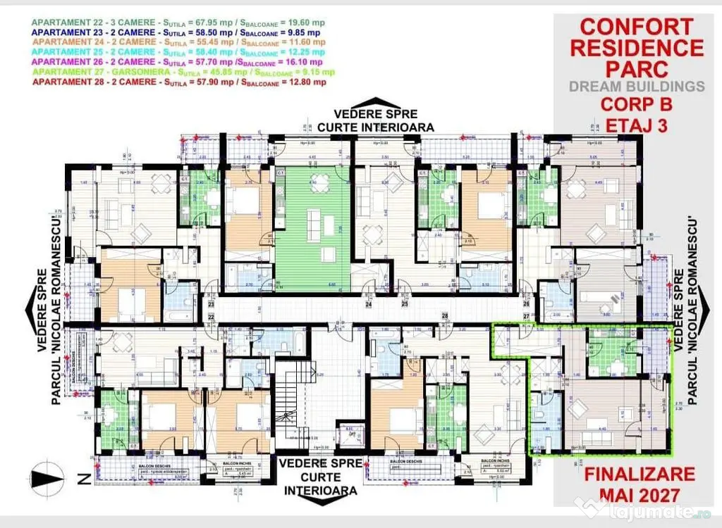 Confort Residence - Parc Romanescu