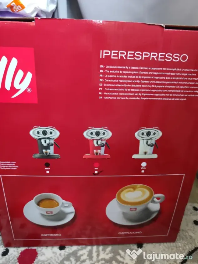 Aparat de cafea Illy X7.1. nou