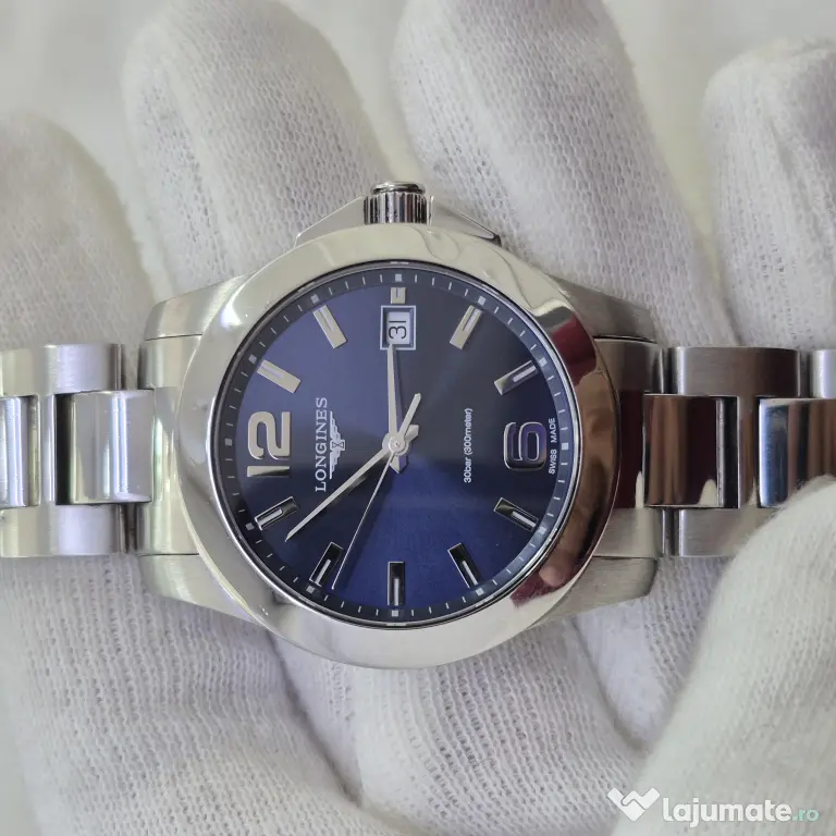 Ceas Longines Conquest de Dama L3.377.4 ZEUS Amanet Militari