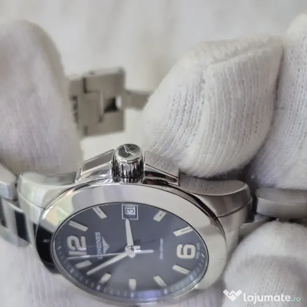 Ceas Longines Conquest de Dama L3.377.4 ZEUS Amanet Militari