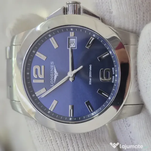 Ceas Longines Conquest de Dama L3.377.4 ZEUS Amanet Militari