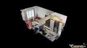 Garsoniera cu baie si bucatarie, mobilata, loc parcare, Trac 