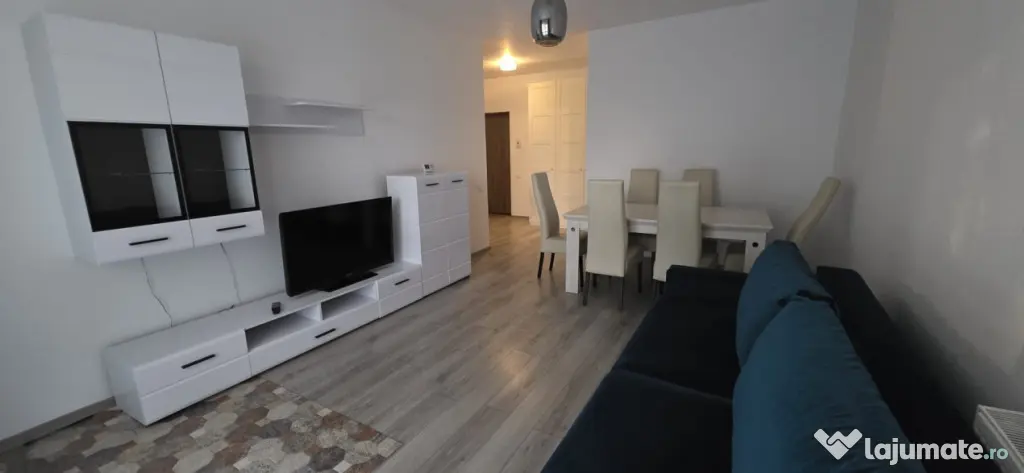 Apartament 2 camere semidcomandat 62 mp zona BMW, Floresti