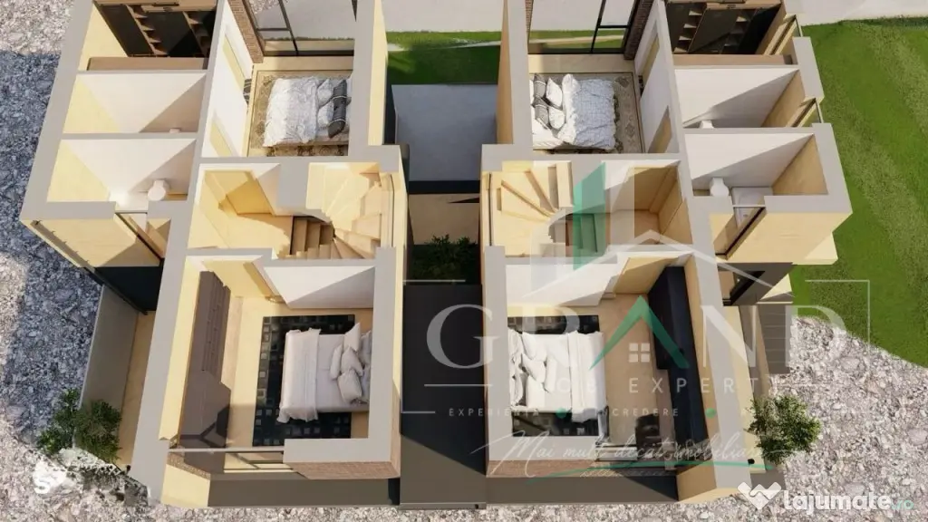 Duplex Premium 4 Camere | S+P+E+ER | 160 mp Utili+Terase | S