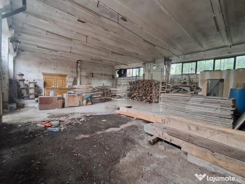 Spațiu comercial 202 mp, înălțime 6 m, multiple posibili