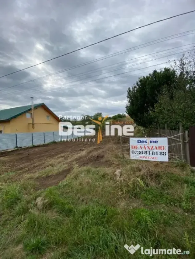 Teren intravilan 1200 mp utilități la asfalt investiți...