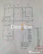 Apartament de vânzare, zona PODU ROȘ, 3 camere, semidec... 