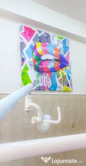 Tablou canvas cu tema dentară 