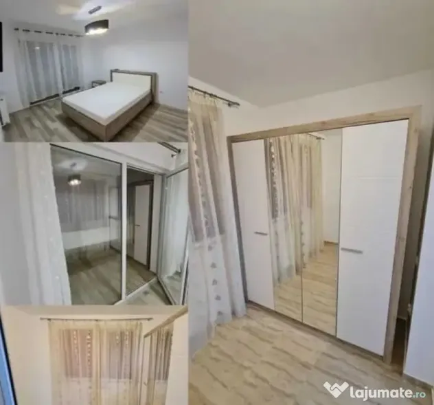 Apartament 2 camere 56mp+terasa inchisa 21mp zona Porii