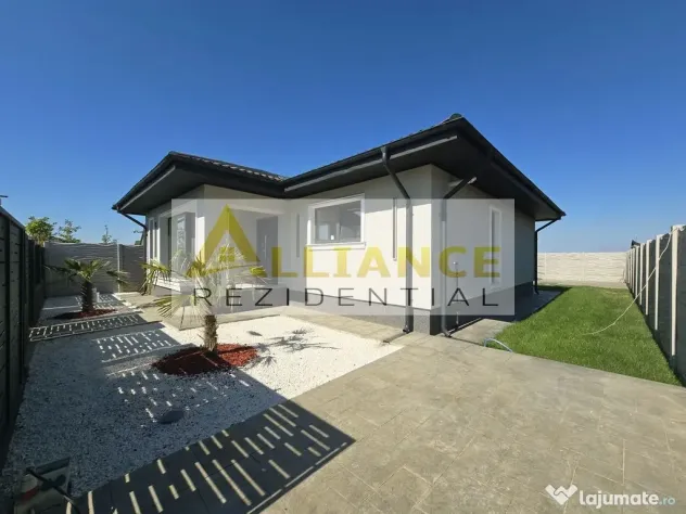 Casa moderna- 100m de autobuz-placa de beton-beci-aspenso...