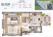 Casa individuala la cheie 4 camere decomandate si 340 mp ter 