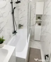 Casă tip duplex, complet mobilată, cu 250 mp curte și ter