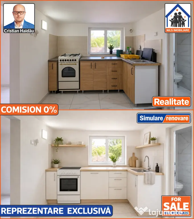 Doua case cu teren de 1047mp la pret de apartament! - Stefanesti IF