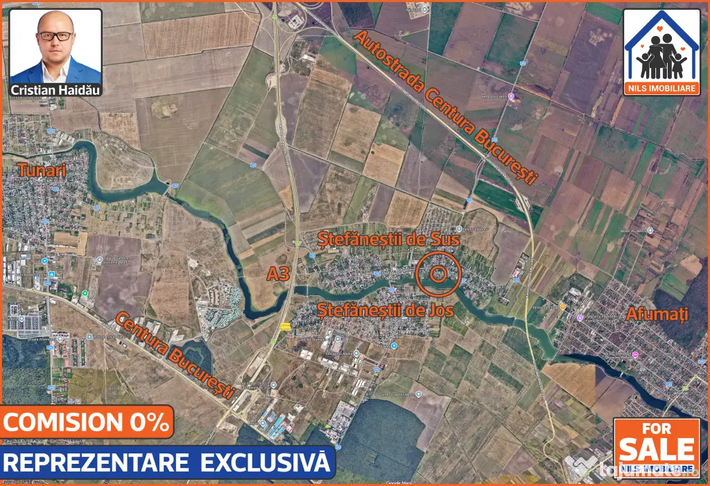 Doua case cu teren de 1047mp la pret de apartament! - Stefanesti IF
