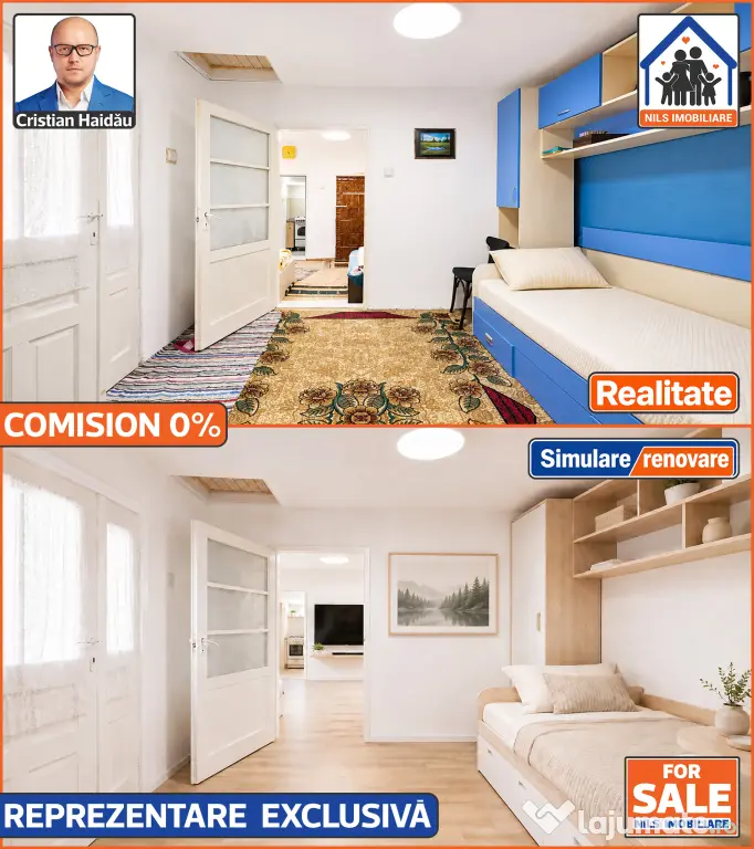 Doua case cu teren de 1047mp la pret de apartament! - Stefanesti IF