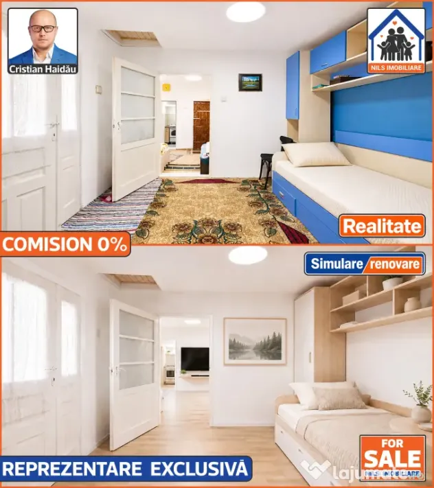 Doua case cu teren de 1047mp la pret de apartament! - Stefanesti IF