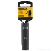 DeWALT DT7555-QZ 1/2" x 21mm Cheie Tubulara Impact Lunga 78mm CR-MO 21 x 78