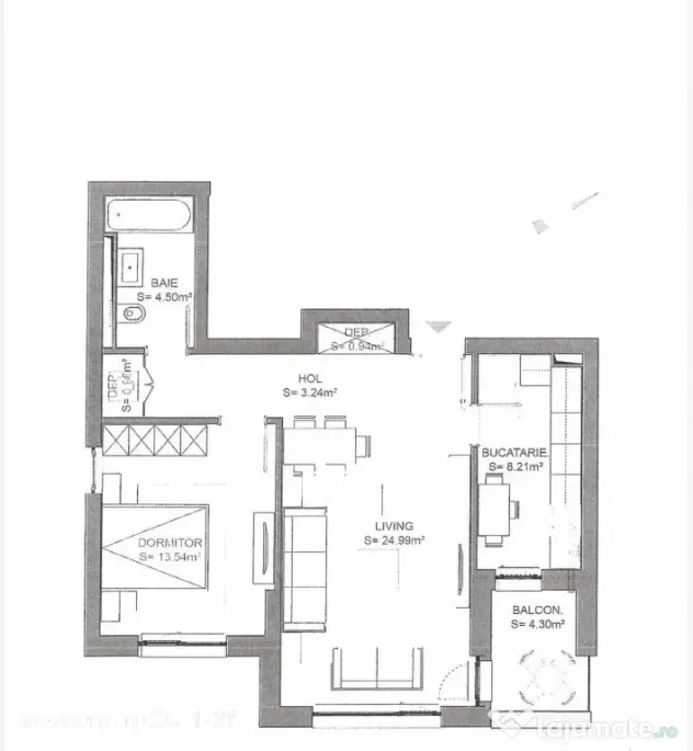 Apartament 2 camere | VEDERE PANORAMICA | Noua - Calea Bucur