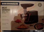 Masina de tocat carne Heinner Onyx 1250 MG-1250BK, NOUA la cutie