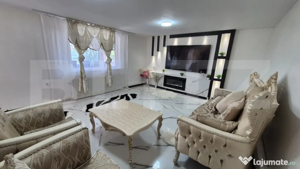 Casa cu 3 dormitoare de vanzare, 105 mp, teren 1810 mp, in l