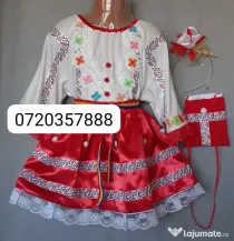 Costum popular pentru copii 4-5-6-7 ani ,235 lei