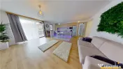 3D! Resedinta Protocol Cabinet Birou, mobilata,accesorizata, 