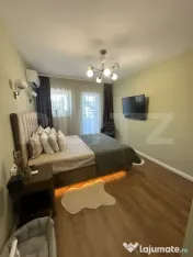 Apartament 3 camere lux, 76 mp, 2 băi, terasă și parcare 