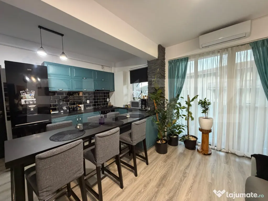 Apartament 3 camere 64 mp, parcare inclusa , 2 balcoane ,Val - Floresti (Cluj)