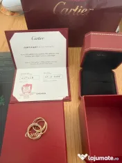 Cartier Inel Trinity 7 Rows 18k marimea 46 