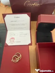 Cartier Inel Trinity 7 Rows 18k marimea 46 