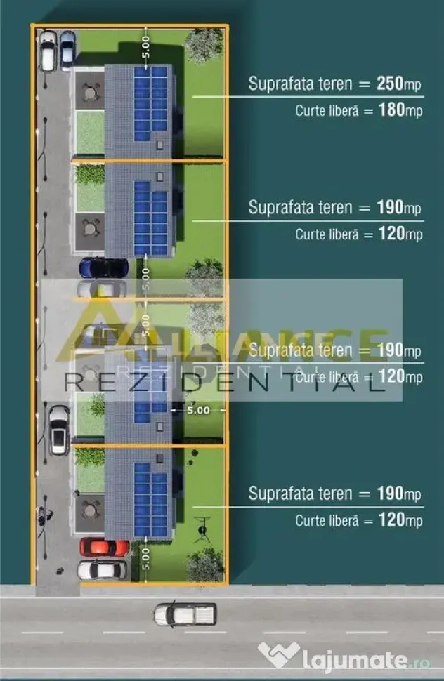 Vila tip DUPLEX 5 camere- 4 bai curte 250 MP - Popesti Leordeni (Bucuresti-Ilfov)