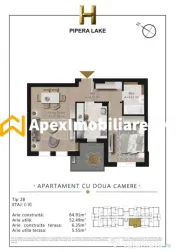 Apartament 2 camere de inchiriat Pipera București | ApexImo 