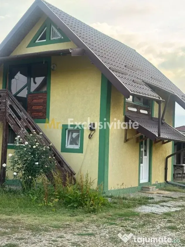 Casa cocheta pe structura de lemn în Mărăcineni Argeșelu - Maracineni (Arges)