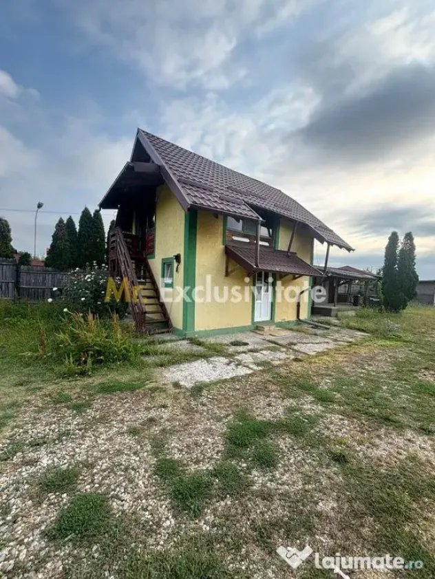 Casa cocheta pe structura de lemn în Mărăcineni Argeșelu - Maracineni (Arges)