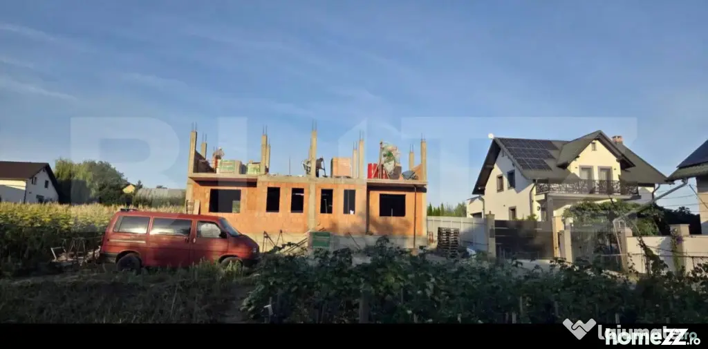 Casă duplex in constructie, Ipotesti - Ipotesti (Suceava)