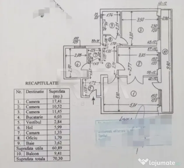 3 camere, 9/10, 71 mp-Drumul Taberei - Bucuresti (Bucuresti-Ilfov)